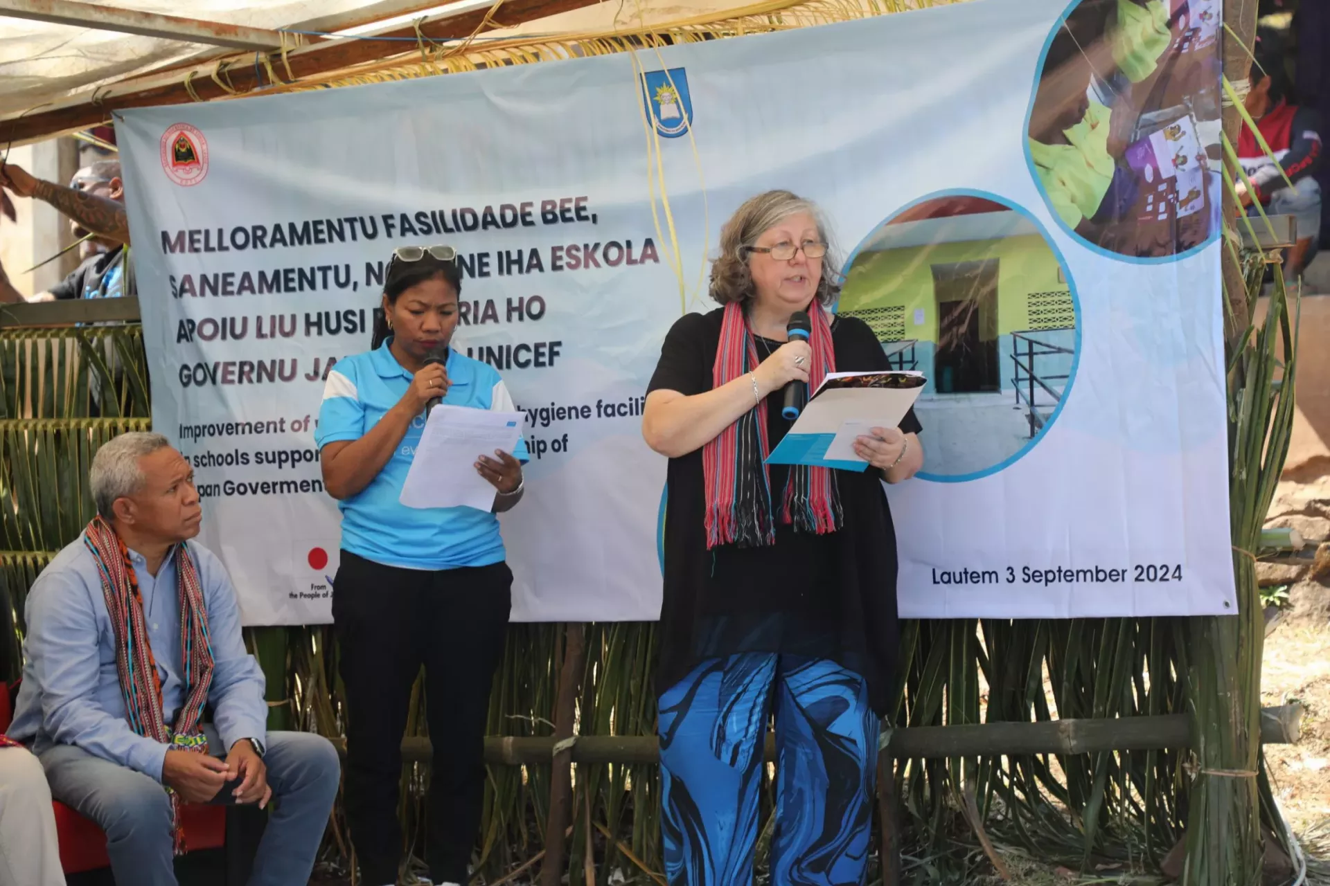 Remarks by Patrizia DiGiovanni, UNICEF Country Representative to Timor-Leste at the occasion of the handover of toilets in Lautem Municipality, 3 September 2024