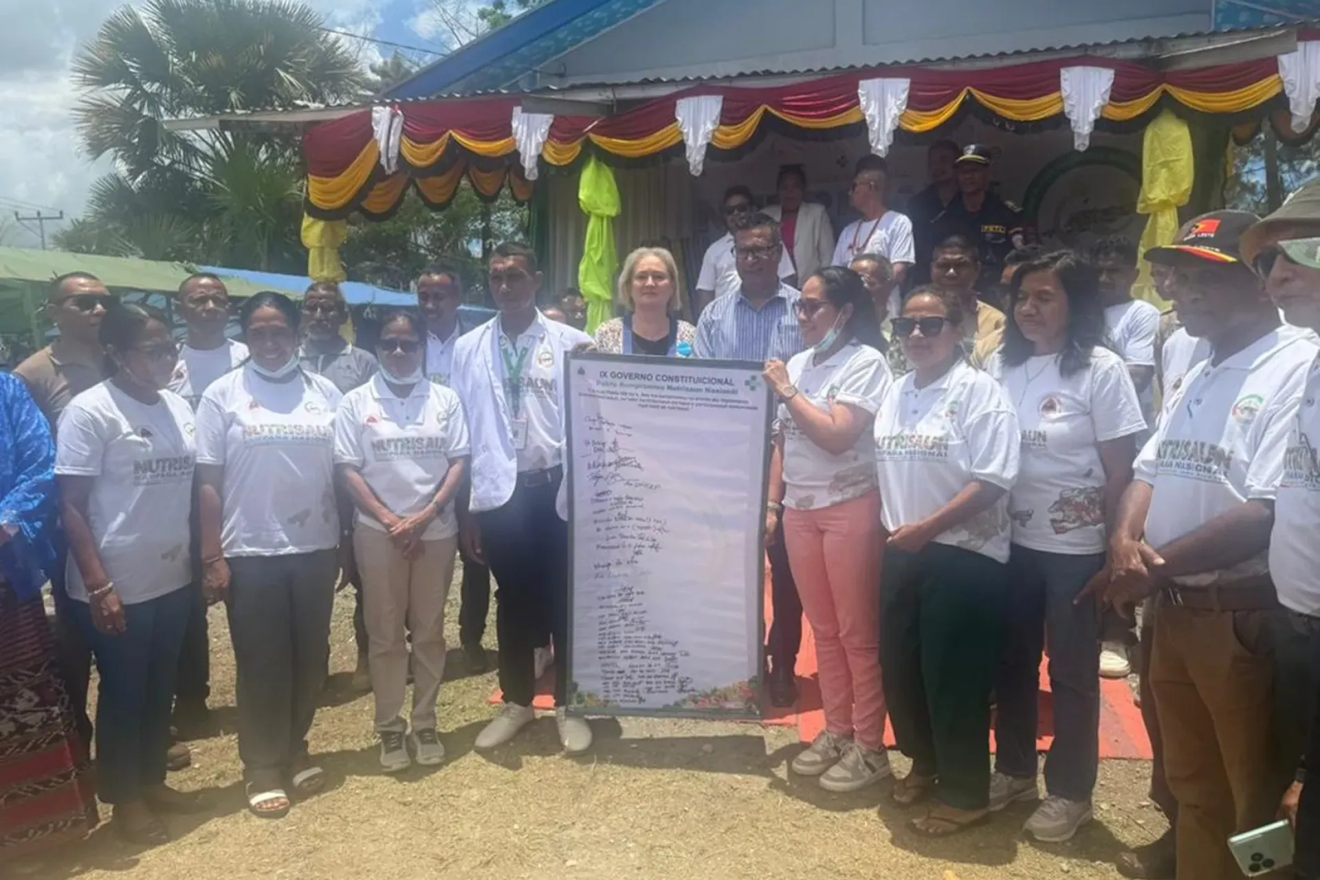 Speech by the UNICEF Deputy Representative Programme - Teija Vallandingham on behalf of the UNICEF Representative, on the occasion of the Celebration of the Nutrition Campaign in Baucau Municipality, 16 October 2025