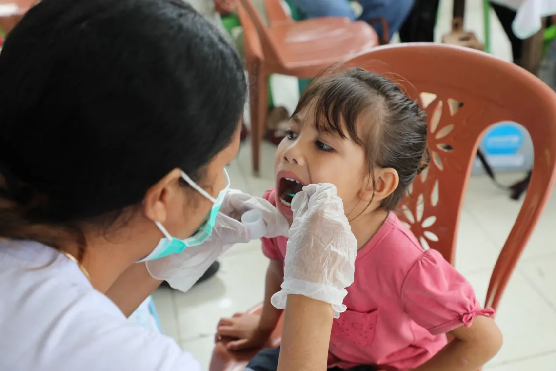 Time for Zenesia&rsquo;s dental check-up.