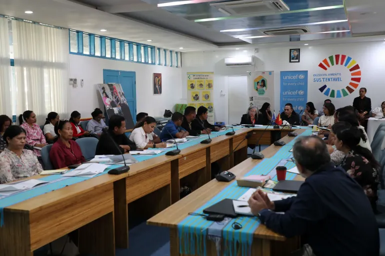 Together, Timor-Leste, UNICEF and FCDO strengthen health system, nutrition and nurturing care for children