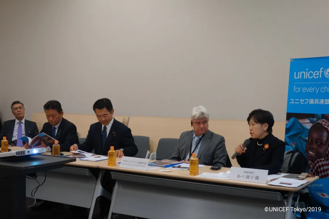 ユニセフ議員連盟バングラデシュ・ロヒンギャ難民支援視察報告会を開催