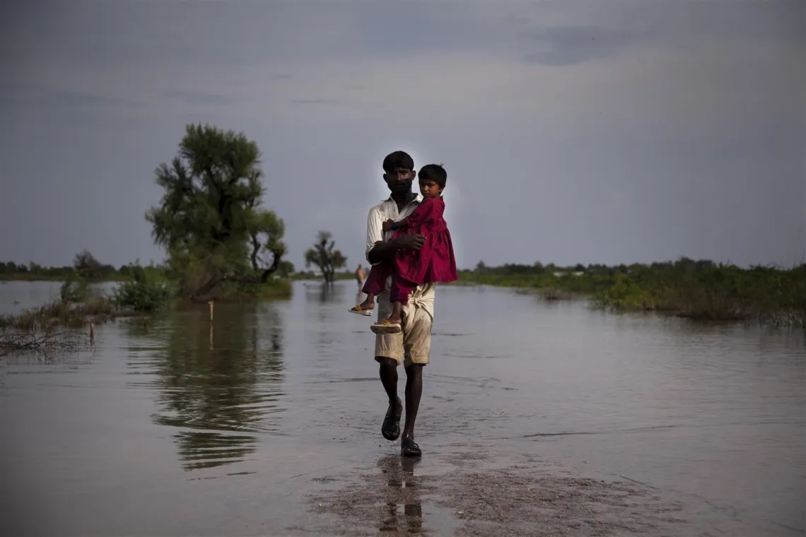 日本政府、UNICEFを通じたパキスタン洪水被災者支援をいち早く表明