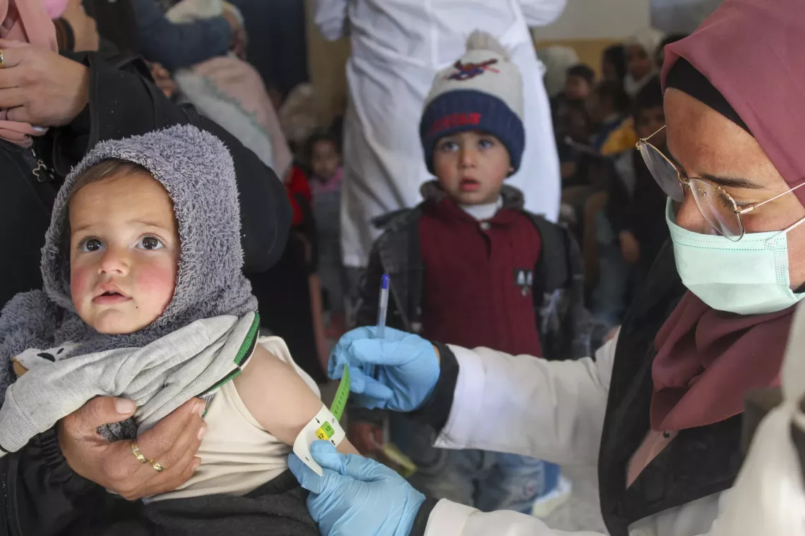 シリアの子ども。