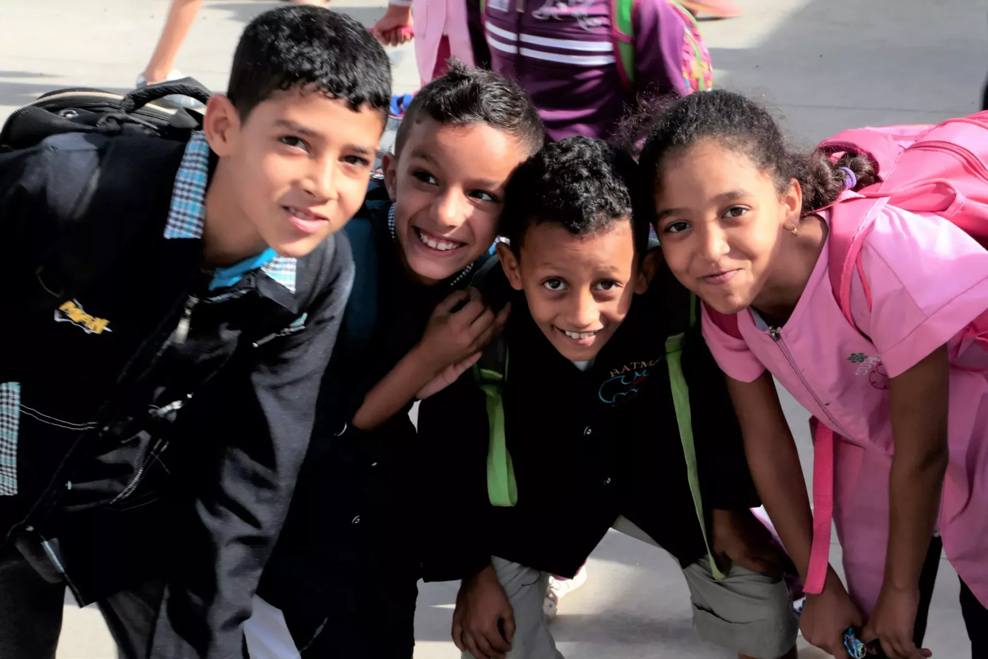 Les enfants en &acirc;ge scolaire