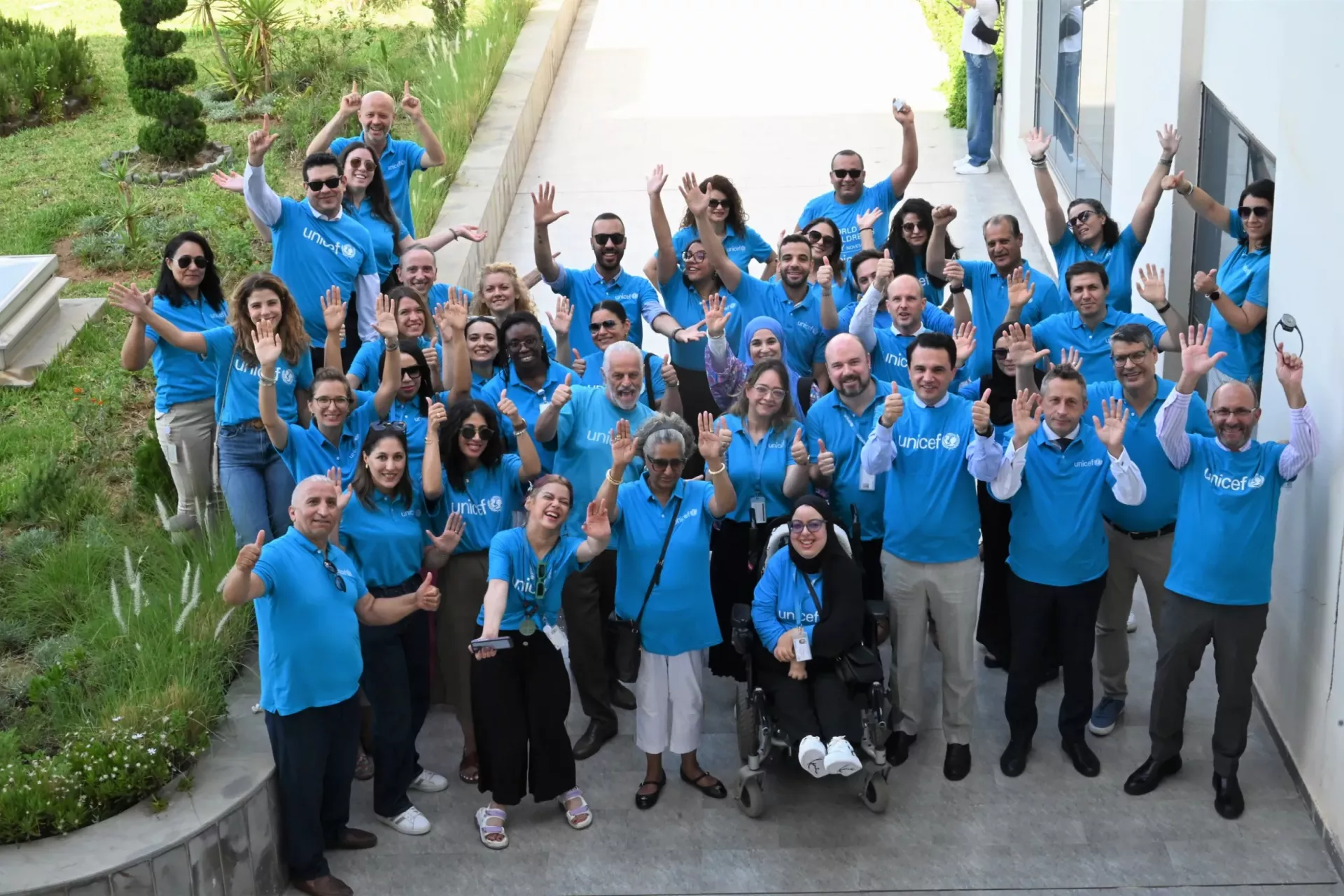 &eacute;quipe UNICEF Tunisie juin 2025