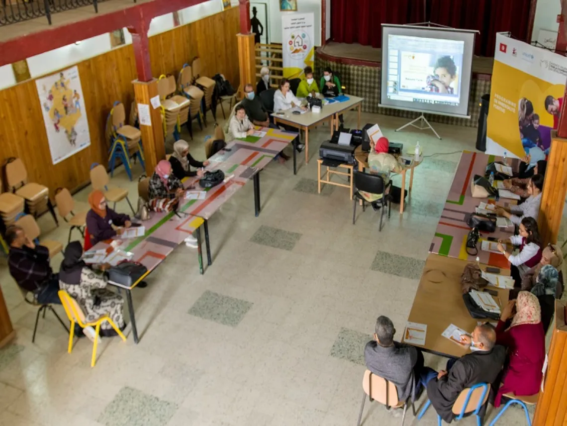 ateliers de restitution du programme de Parentalit&eacute; Positive (P+) dans les 4 sites pilotes