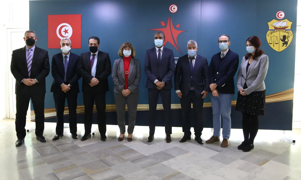 r&eacute;union Marilena avec le Ministre 23/12/2020