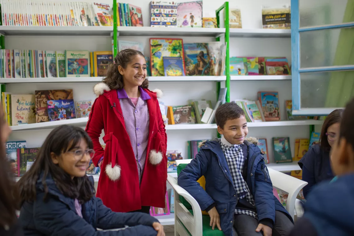 L'UNICEF soutient un environnement scolaire plus sain et s&ucirc;r pour les enfants dans le contexte Covid