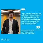 Climate Envoy Yigit Quote Card