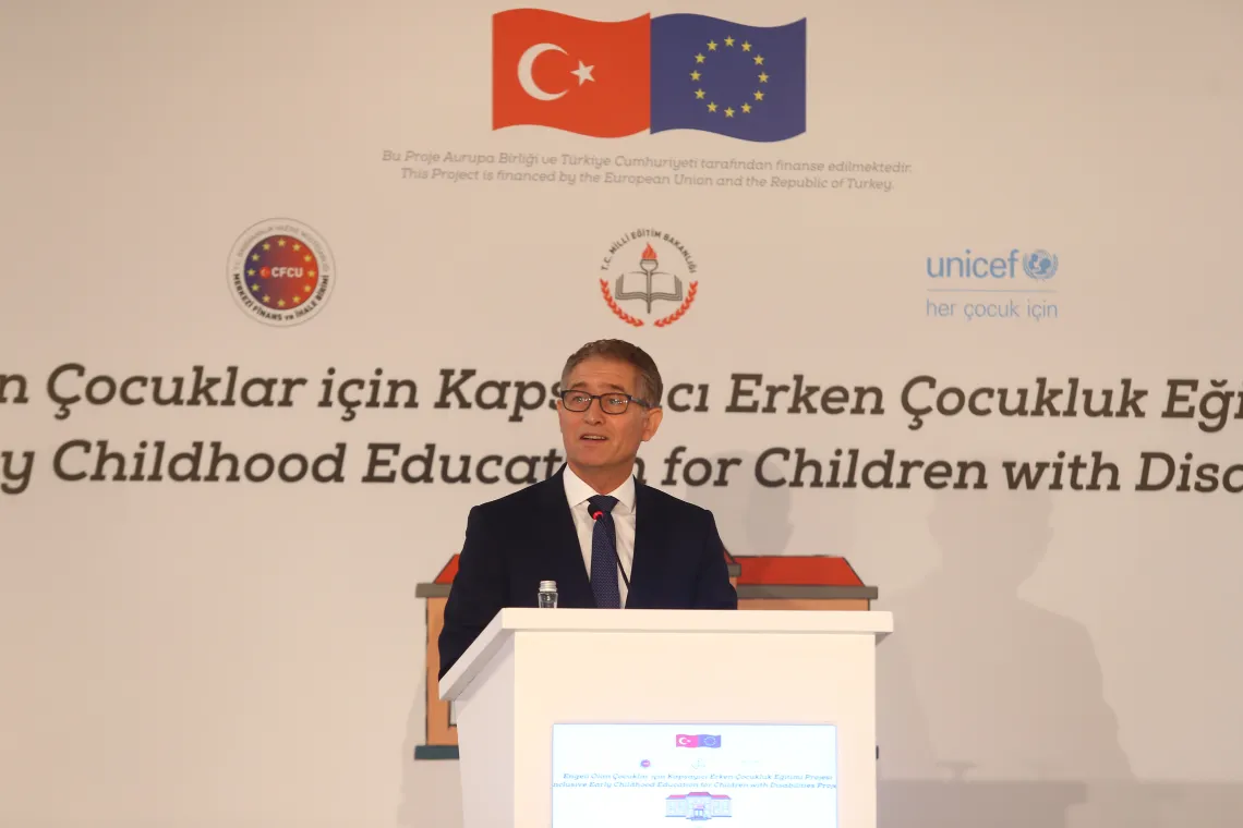 T&uuml;rkiye: Milli Eğitim Bakanlığı, AB ve UNICEF Engelli &Ccedil;ocuklara Y&ouml;nelik Erken &Ccedil;ocuk Eğitimi