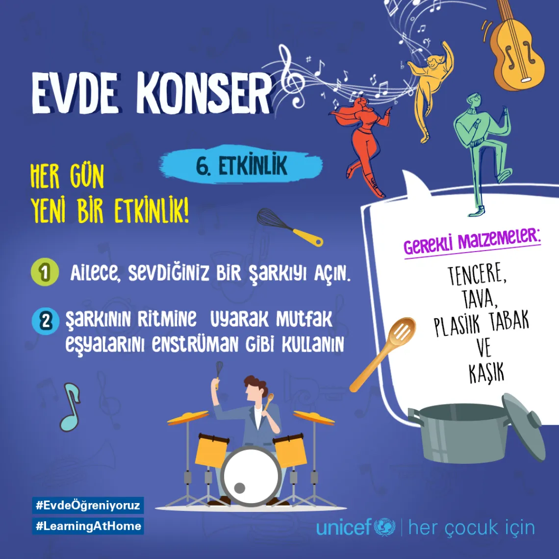 evde konser