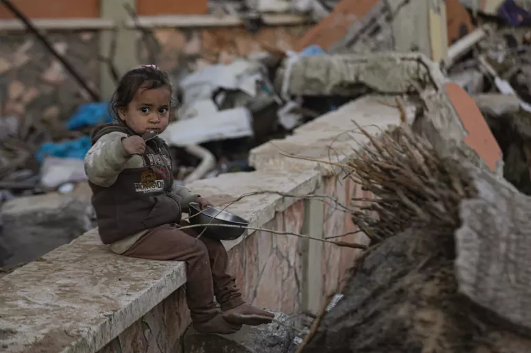 2 year old Alma. Gaza City, Al-Rimal, Omar Al-Mukhtar Street 2025