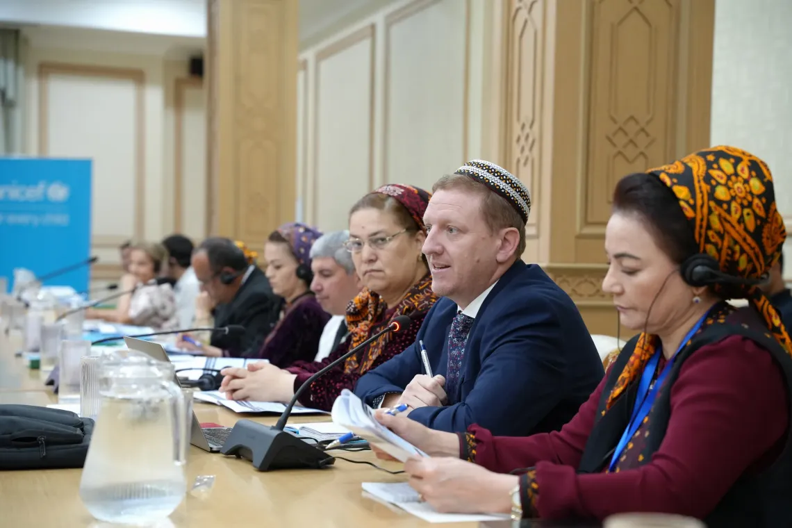 Participants attend a meeting