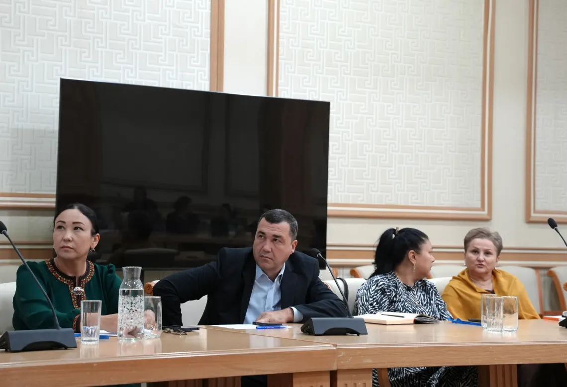 Participants attend the closing meeting of the parenting support pilot, reviewing implementation progress and identifying opportunities to expand support for parents and caregivers.