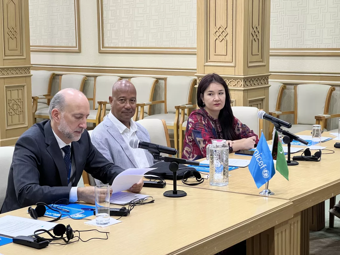 Crafting a Narrative for Behaviour Change: UNICEF organizes a multiplatform digital storytelling workshop in Turkmenistan