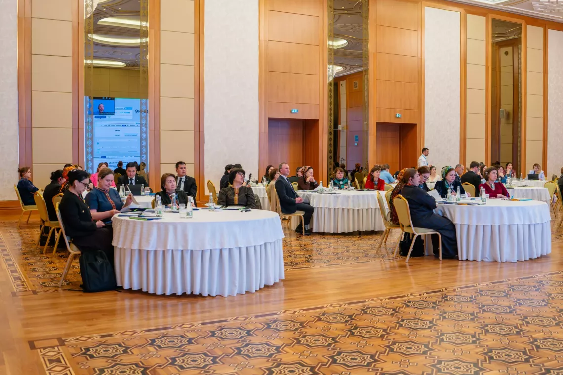 Participants of the event listening to the presenters