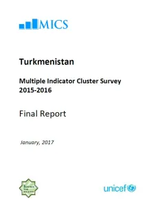 Turkmenistan MICS 2015-2016 cover