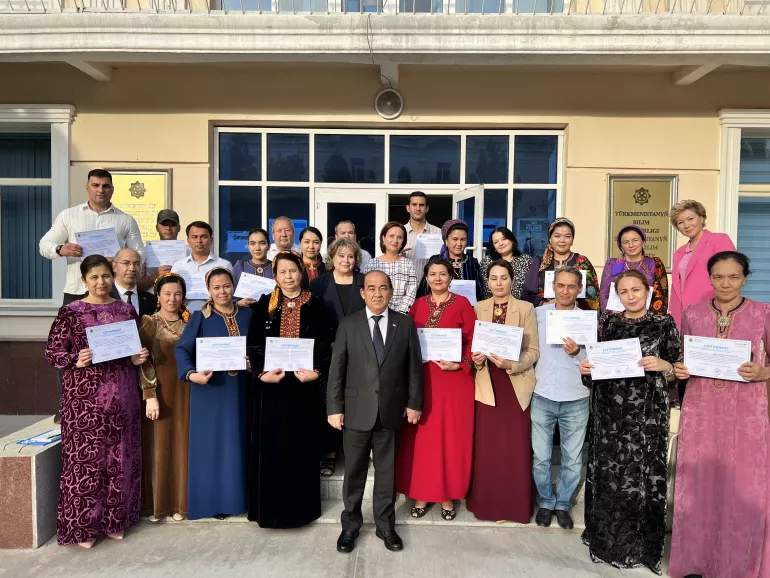 UNICEF and Ministry of Education work together to strengthen gender-responsive education skills of teachers