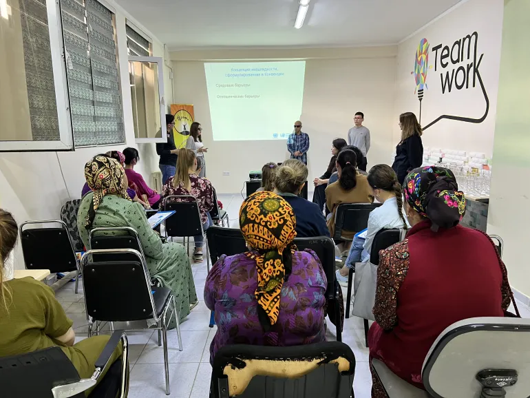 Empowering Parents of Children with Disabilities: OHCHR, UNICEF and Yenme conduct joint Information Sessions 