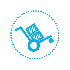 Boxes loading icon