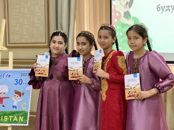 UNICEF, Government and children of Turkmenistan celebrate Children&rsquo;s Day