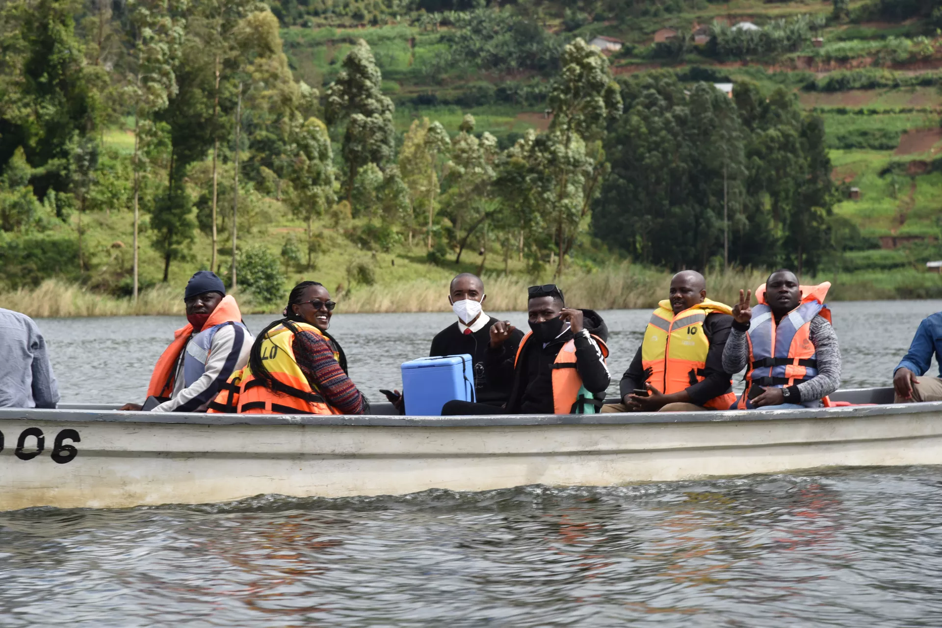 Bwama receives COVID-19 vaccines