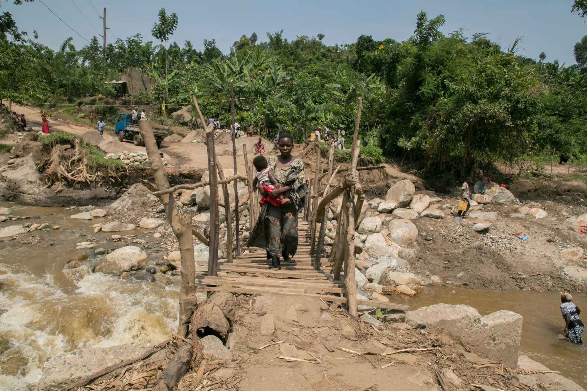 flooding, displacement, floods, Kasese, diseases, UNICEF emergency response, emrgency supplies, health, water, sanitation, hygiene, education, nutrition, disease prevention, Kasese, Uganda