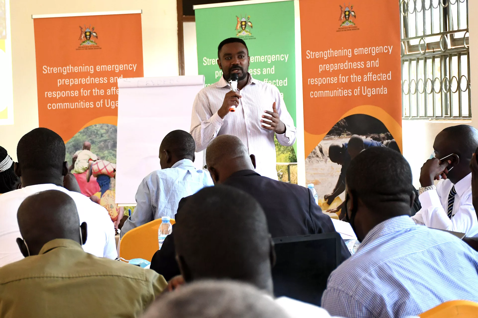disaster preparedness, risk reduction, emergency preparedness and response, flooding, floods, mudslides, landslides, Uganda, UNICEF, Japan, Government of Japan, Office of the Prime Minister, Uganda Red Cross, Bundibugyo, district disaster management committees, DDMCs