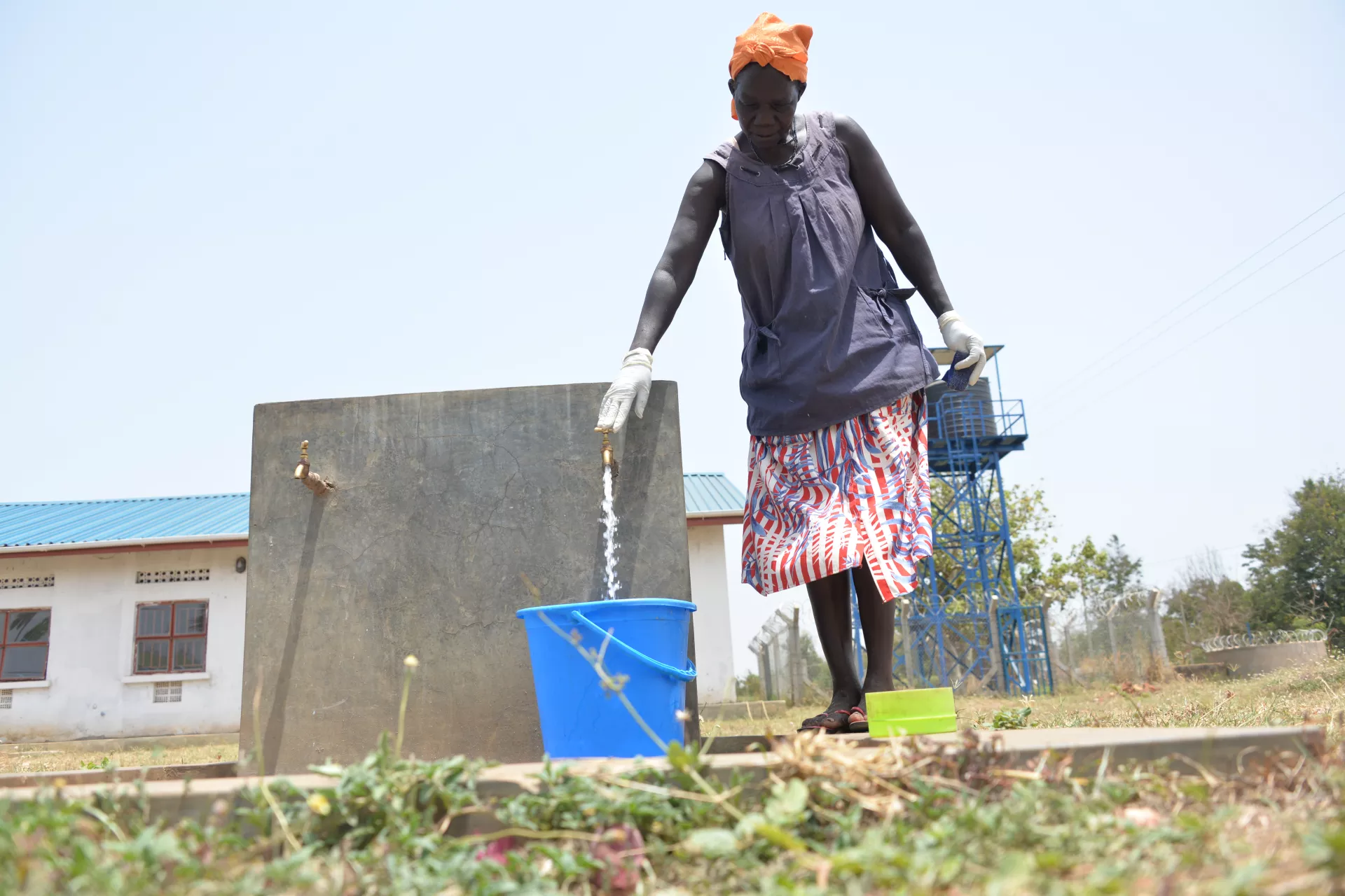 water, sanitation, hygiene, WASH, WASH in health facilities, Uganda, Iceland Government, West Nile, health facilities, health centre, infection prevention and control, IPC, refugees, host communities