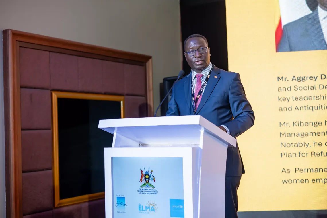 Aggrey David Kibenge, Permanent Secretary of the Ministry of Gender, Labour and Social Development, acknowledged persistent challenges including COVID-19's effects, high teenage pregnancy rates, developmental regression in children, and funding shortfalls. 