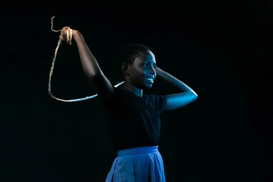 Gladys, 13, loves talking to her friends and having fun because &ldquo;playing makes people happy and free.&rdquo; When her friends are sad, she invites them to play.