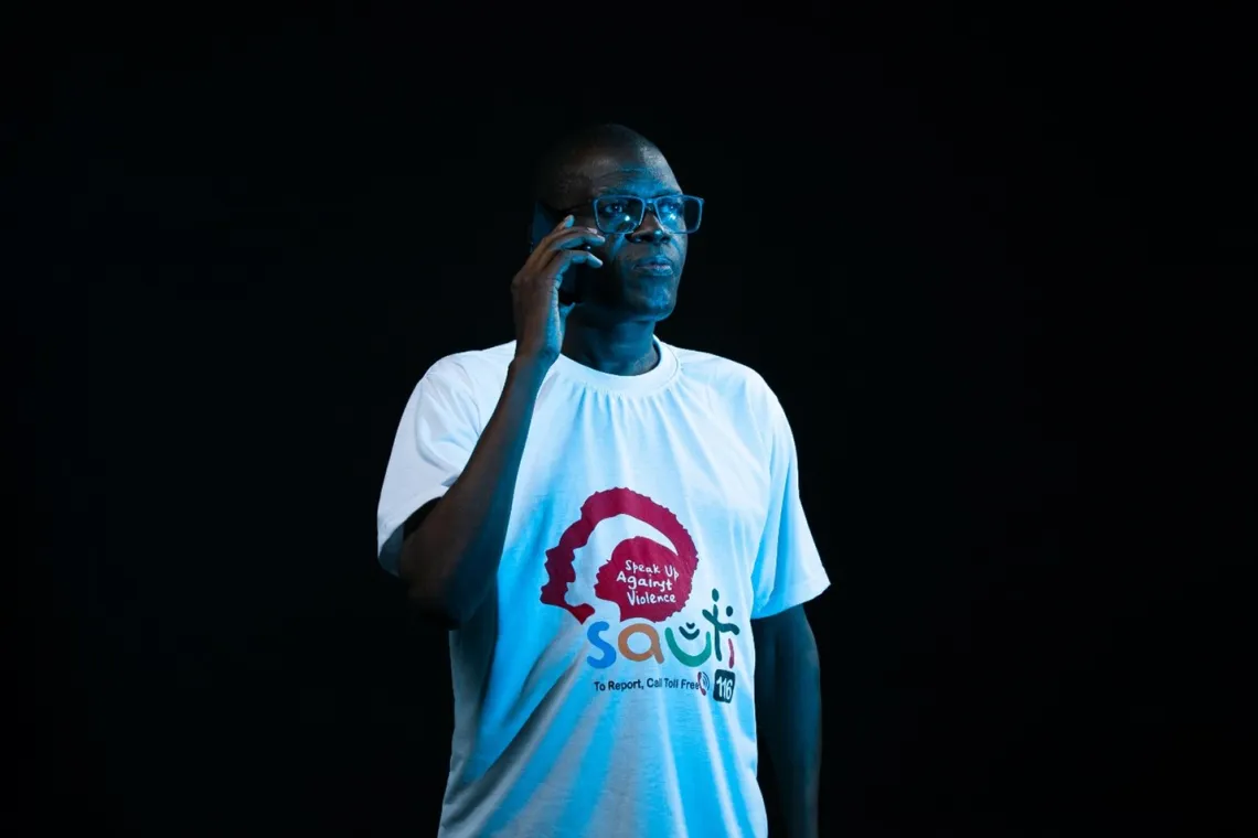 &ldquo;Many people are going through mental health challenges and don&rsquo;t even realize it; some think it is witchcraft. When we receive calls on U-Report, we counsel, make referrals and also give tips on prevention and reporting.&rdquo; Fred Muziira, Call Centre Coordinator