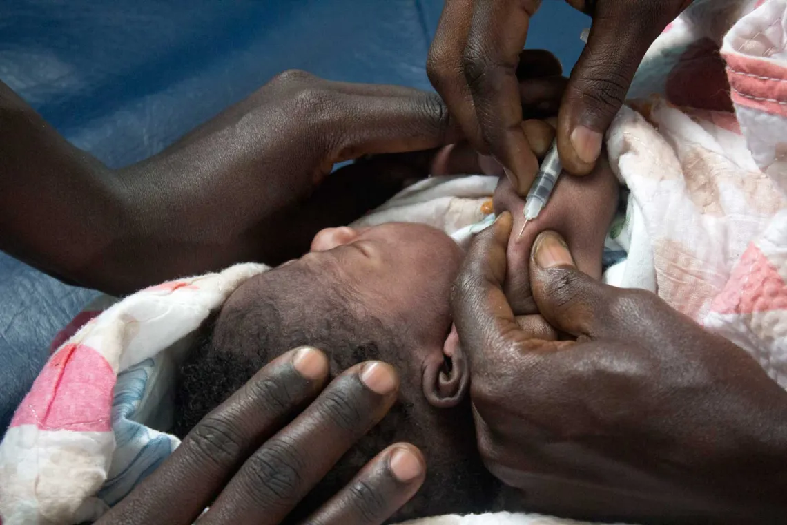 Maternal and newborn health interventions supported by UNICEF