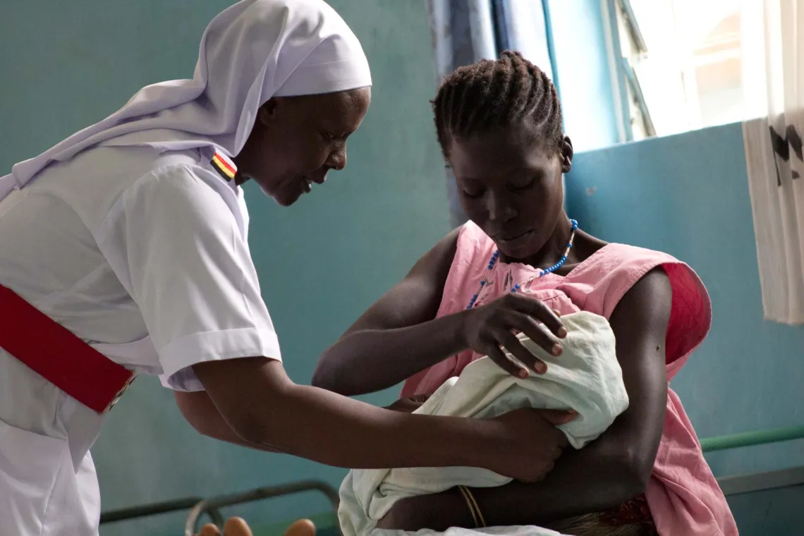 Maternal and newborn health interventions supported by UNICEF