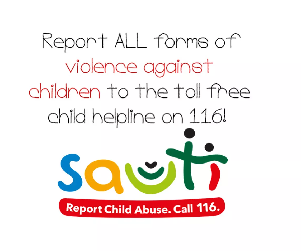 Uganda child helpline 116 SAUTI