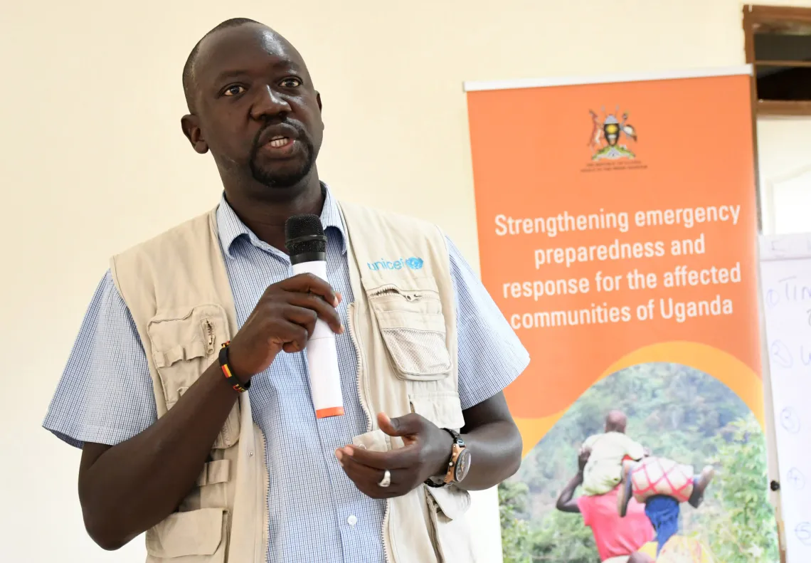 disaster preparedness, risk reduction, emergency preparedness and response, flooding, floods, mudslides, landslides, Uganda, UNICEF, Japan, Government of Japan, Office of the Prime Minister, Uganda Red Cross, Bundibugyo, district disaster management committees, DDMCs