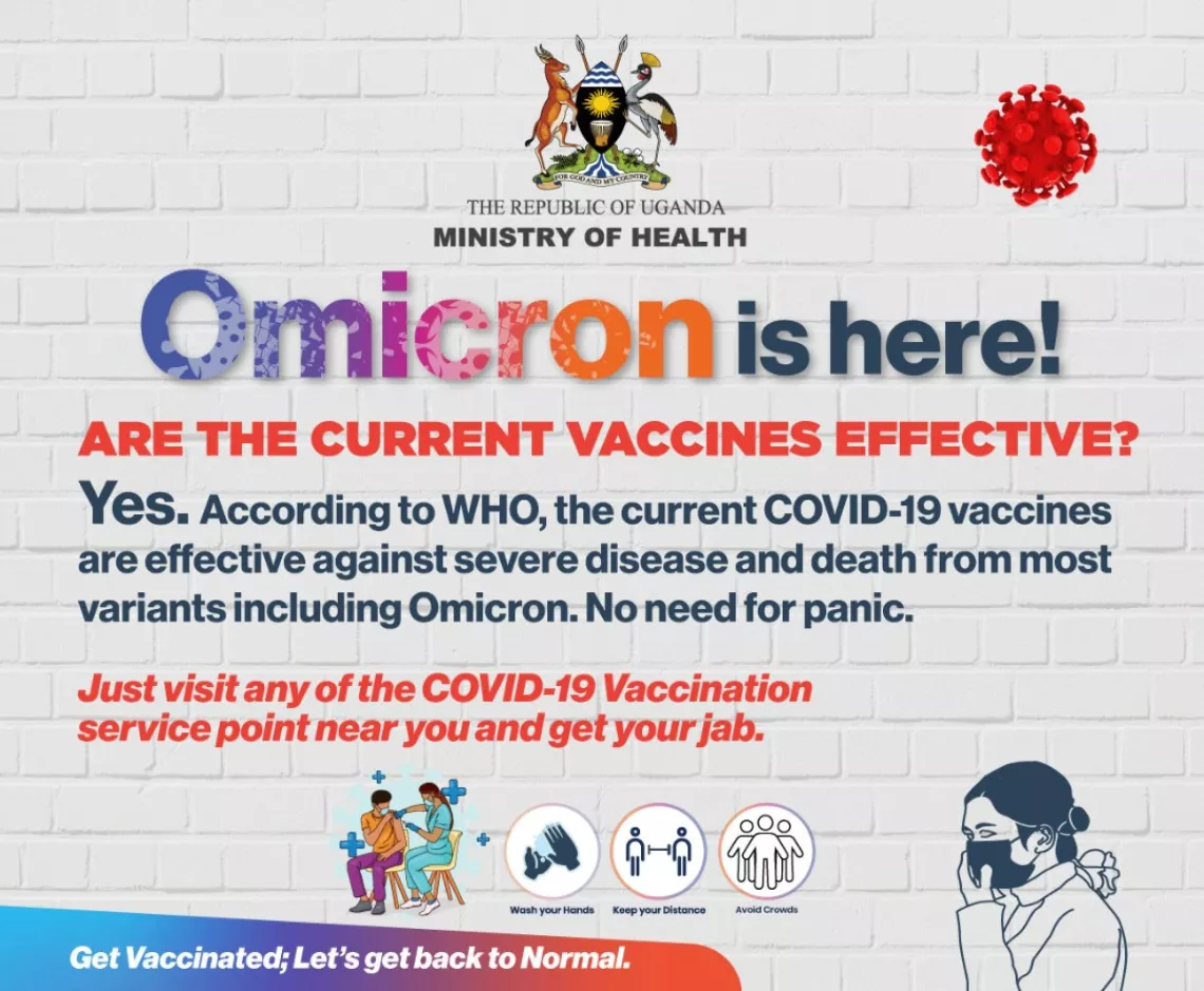 Omicron, COVID-19, COVID19, Omicron variant, Uganda, UNICEF