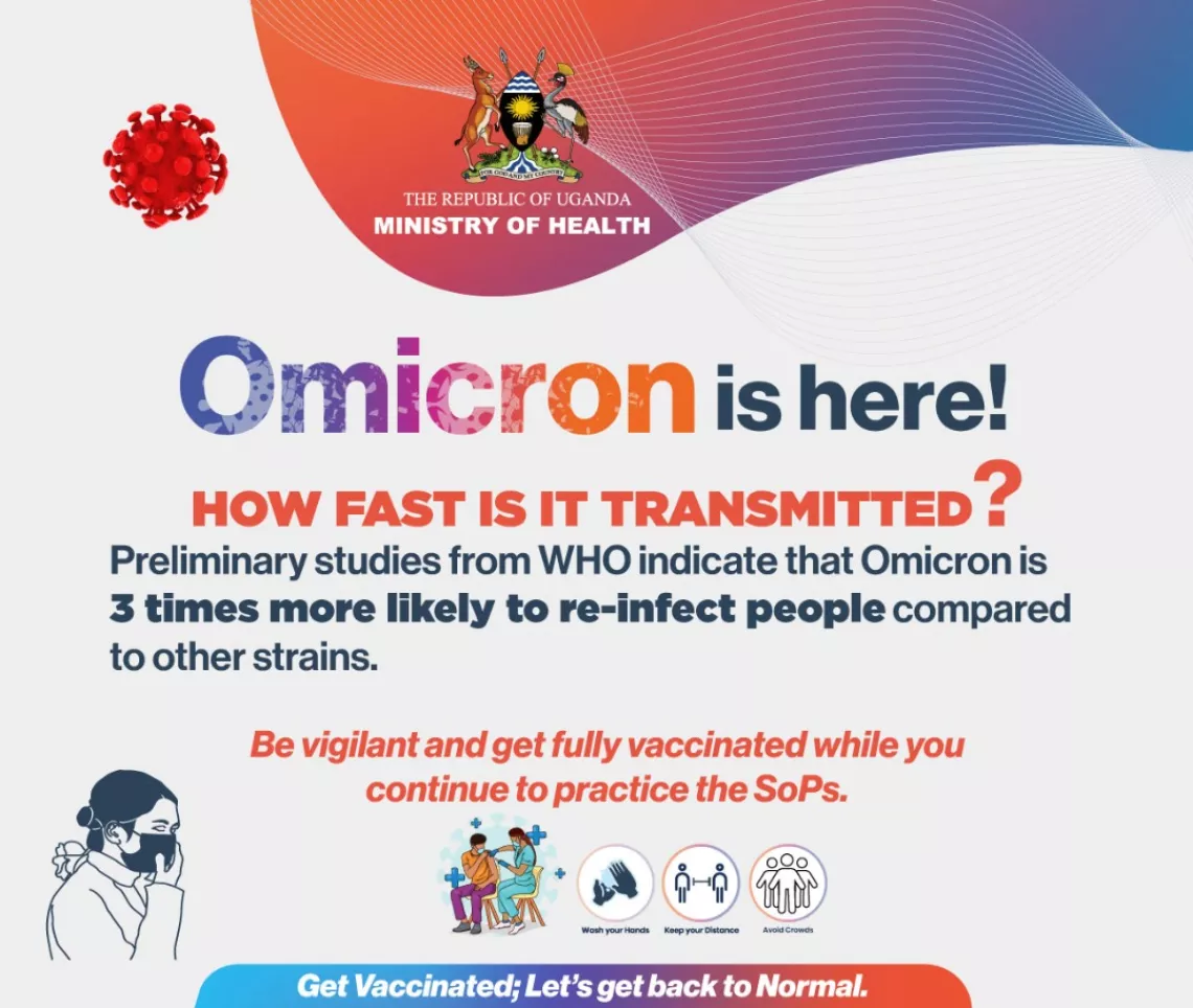 COVID-19, COVID19, Omicron variant, UNICEF, Uganda