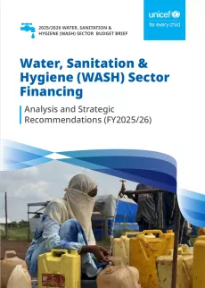 2025/2026 WATER, SANITATION & HYGIENE (WASH) SECTOR BUDGET BRIEF ...