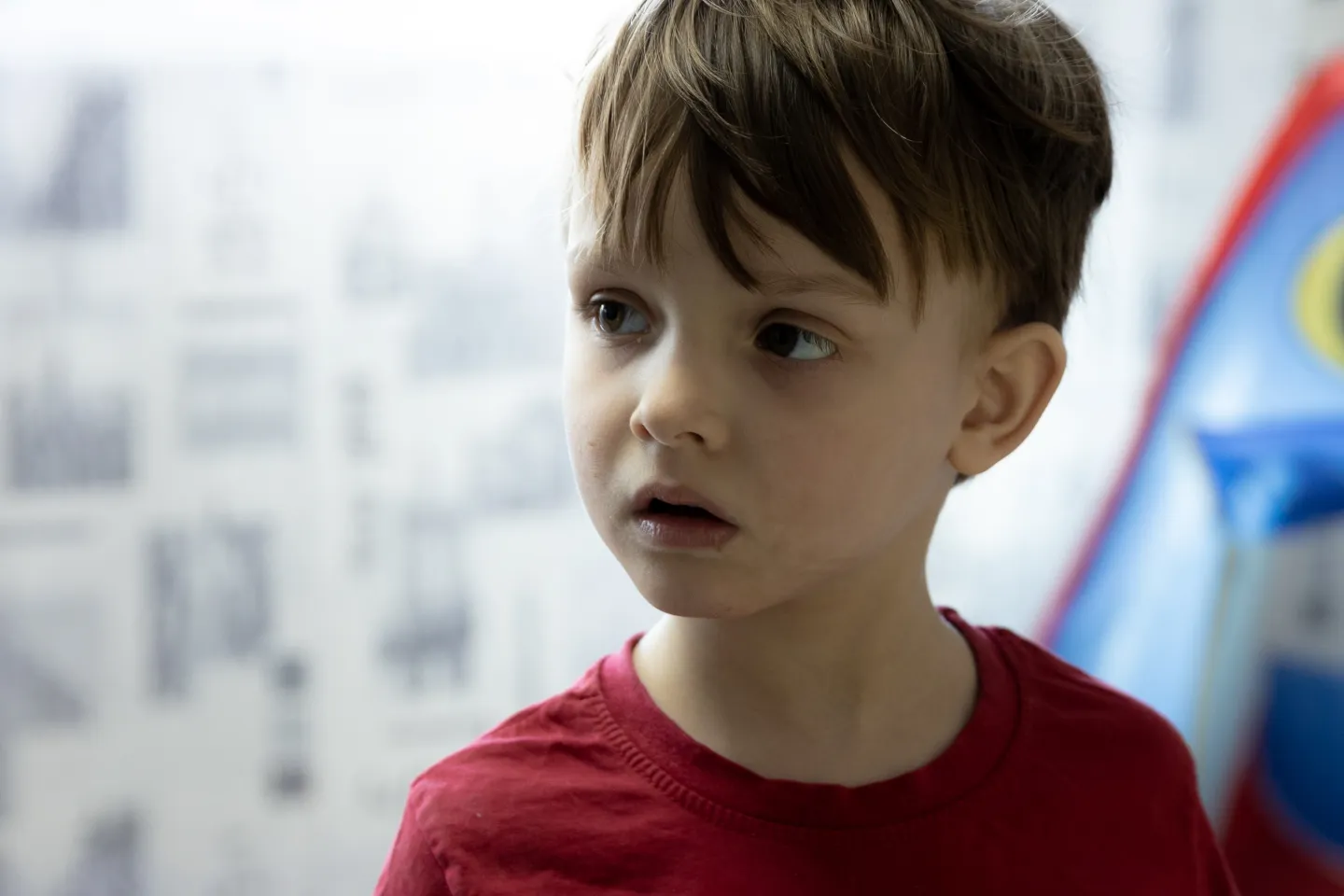 Arthur listens as his mother tells their story.