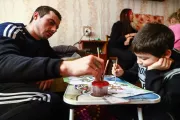 Євген із сином Микитою