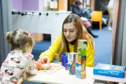 У точці &ldquo;Спільно&rdquo; є кілька ігрових зон для дітей різного віку. Тож кожен зможе знайти собі заняття на власний смак.
