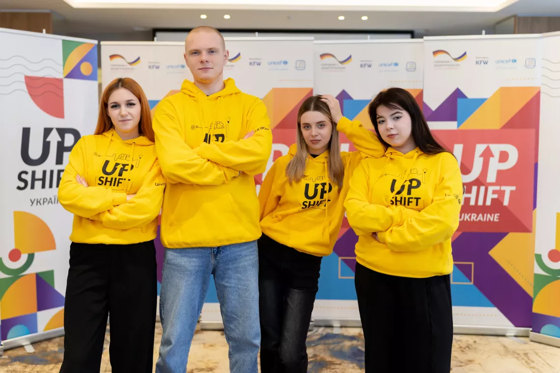 Team photo during the bootcamp in Kyiv