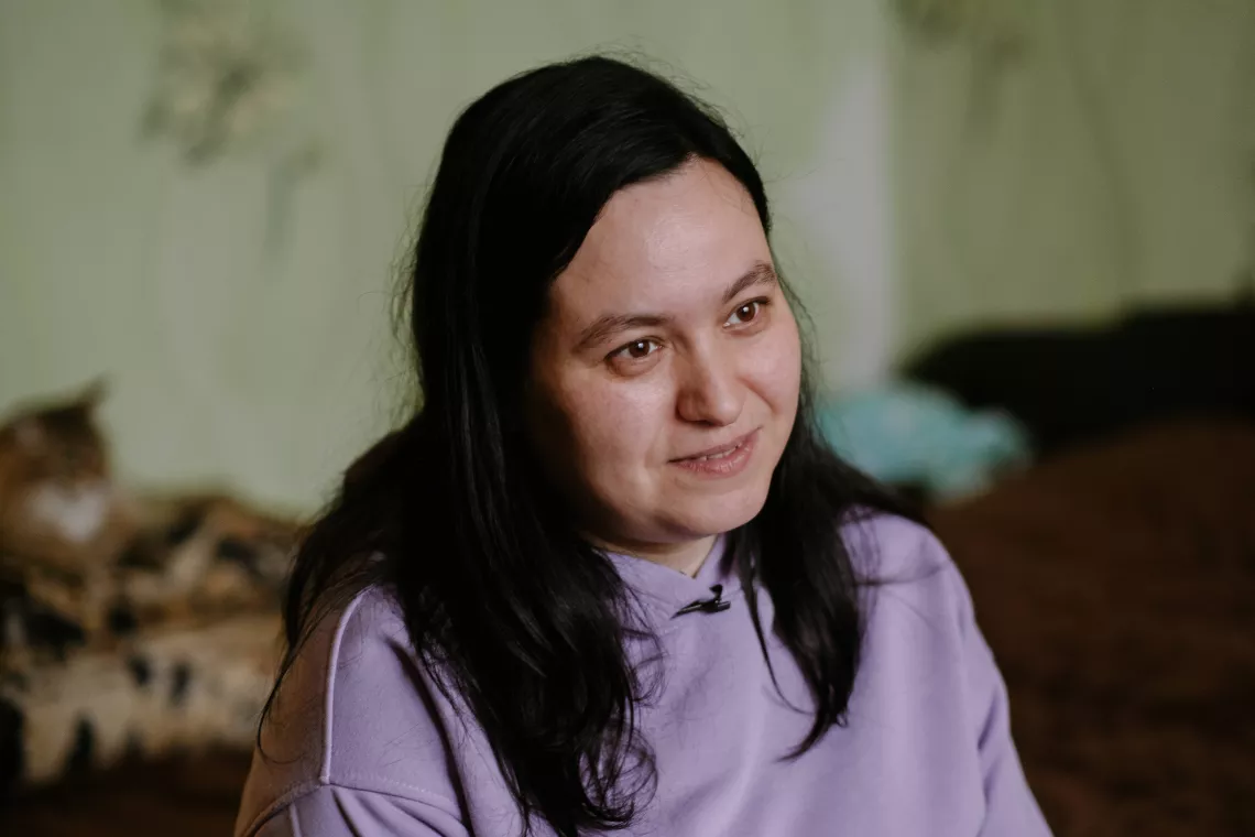Venera (37 years old) - Makar's mother - is on maternity leave.