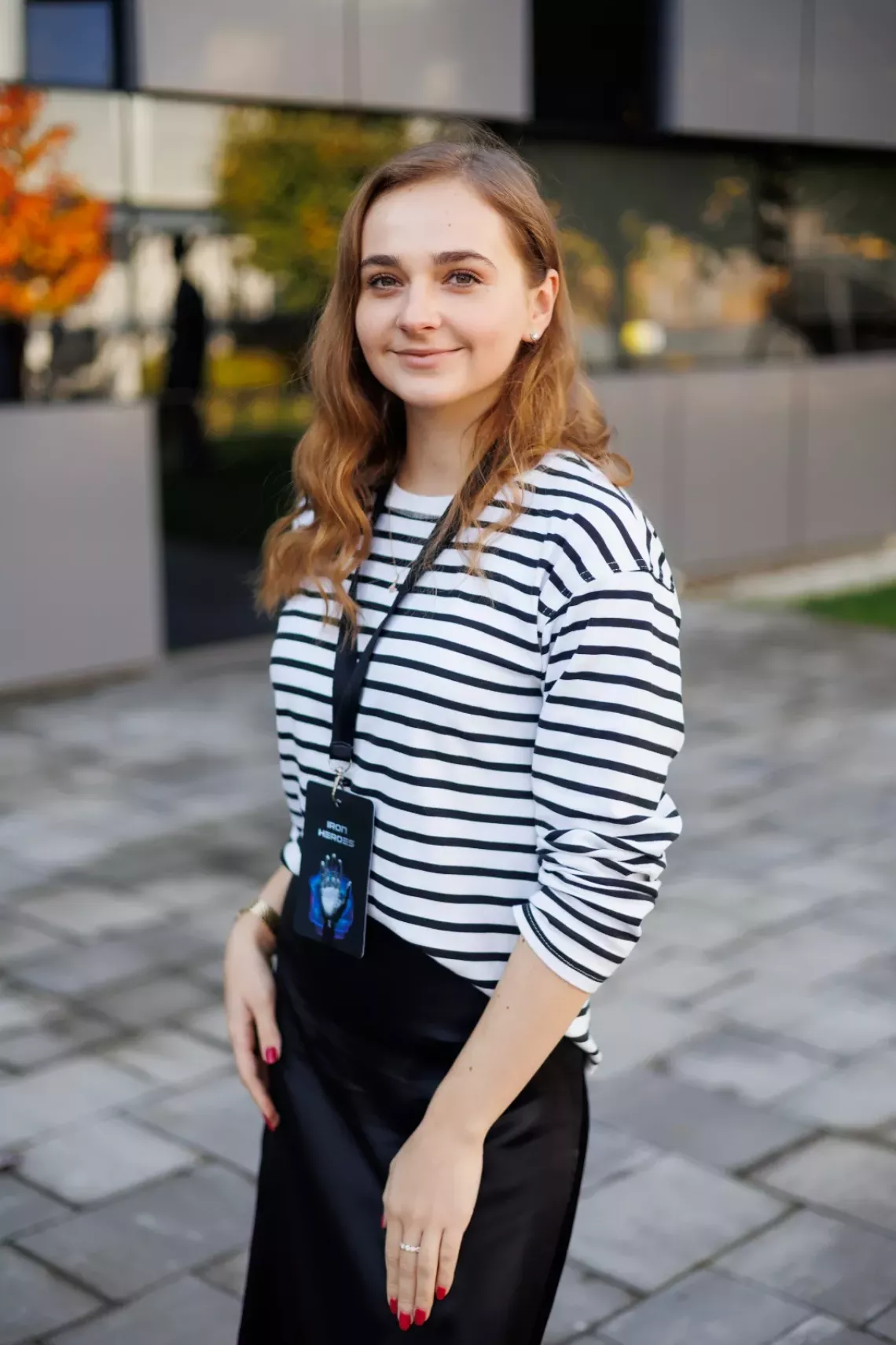 Maryna (24), Mykola's wife