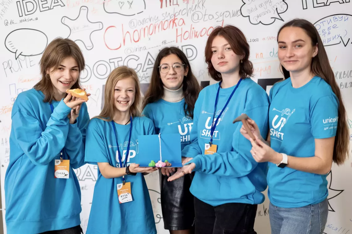 The &ldquo;Modern Ladies&rdquo; team during the bootcamp