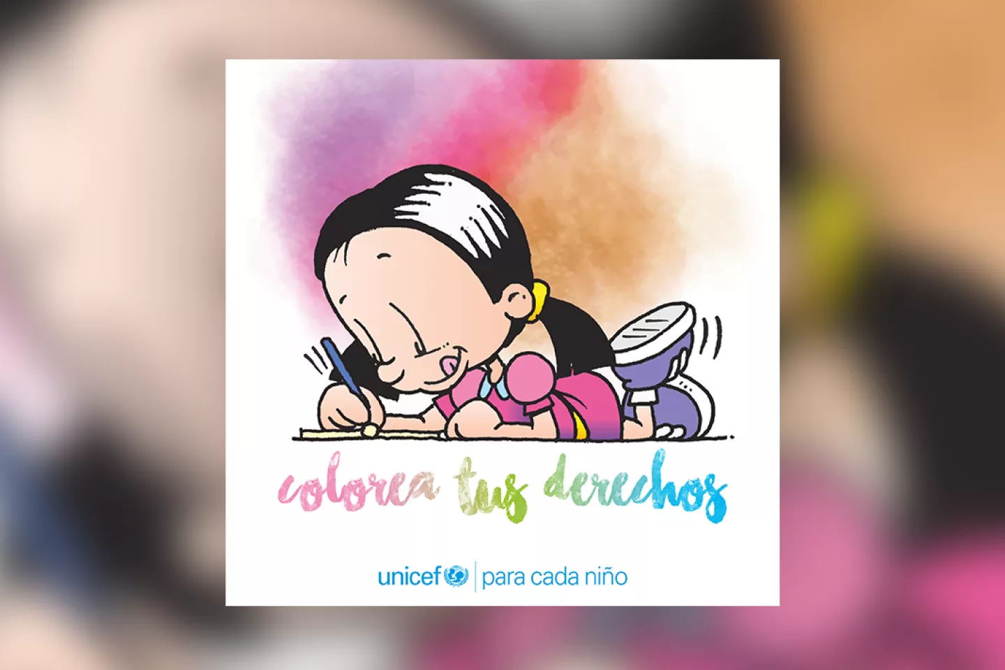 Tapa de librillo "Colorea tus derechos"