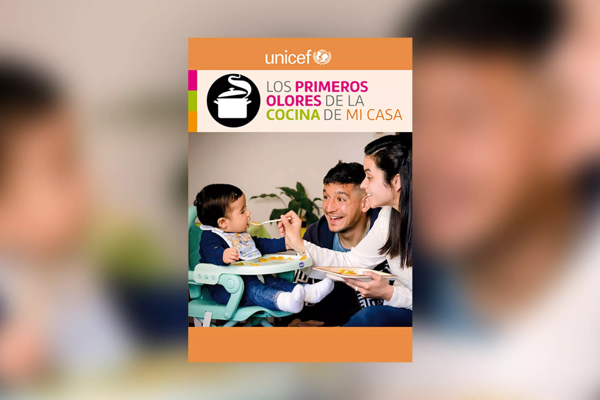 Tapa de publicaci&oacute;n "Los primeros olores de la cocina de mi casa"