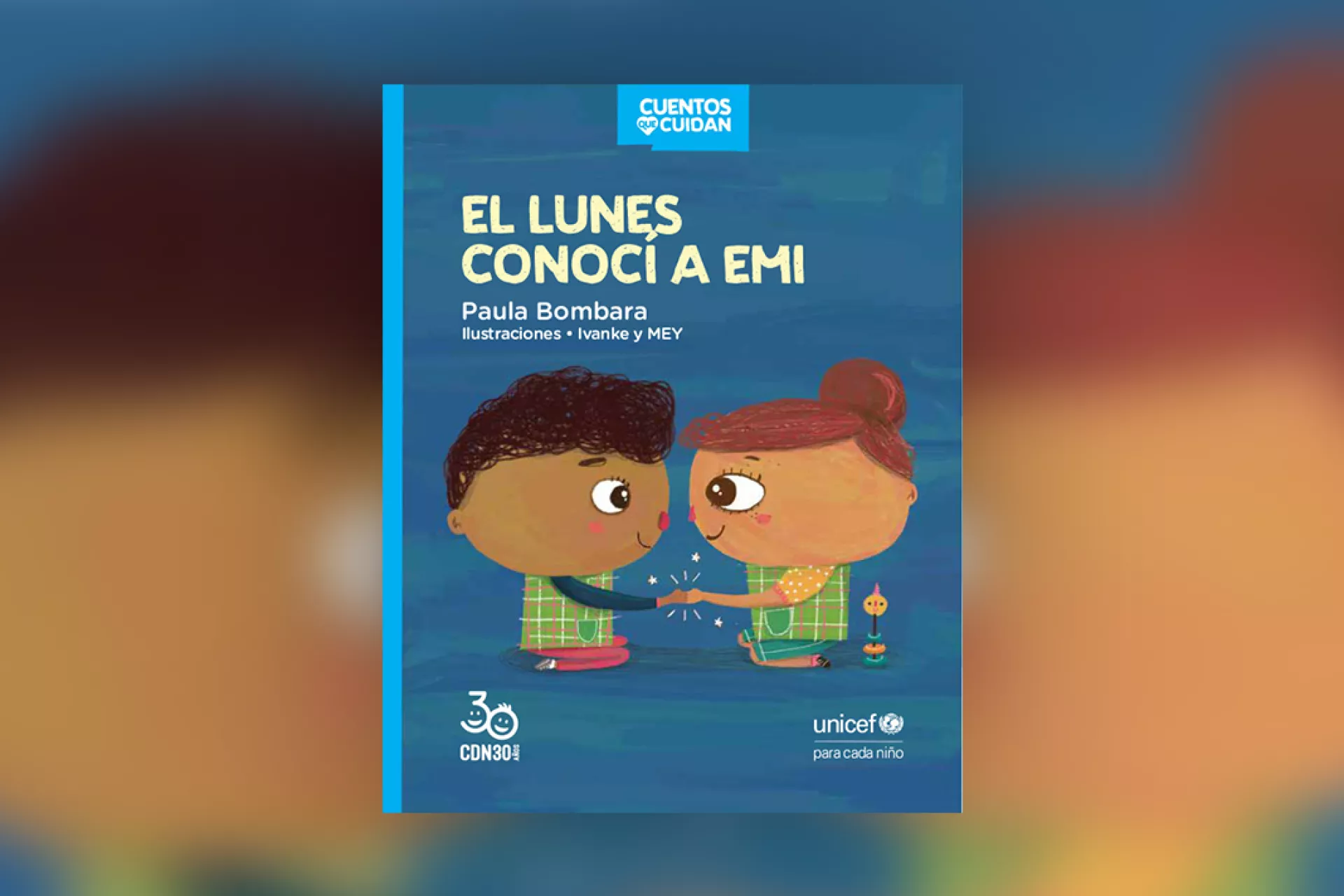 Tapa de cuento "El lunes conoc&iacute; a Emi"
