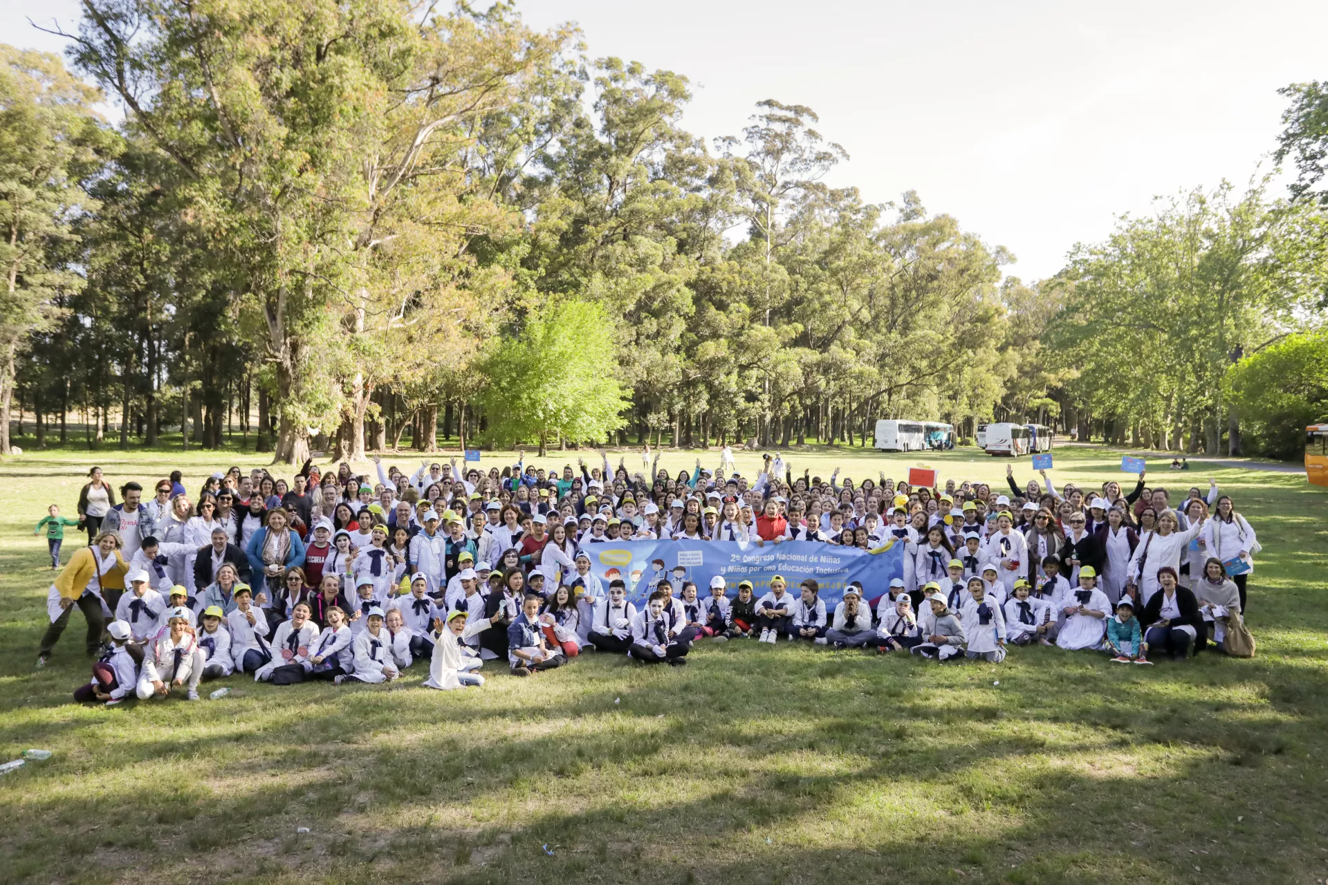 Foto final en el Segundo Congreso de Ni&ntilde;as y Ni&ntilde;os por una Educaci&oacute;n Inclusiva